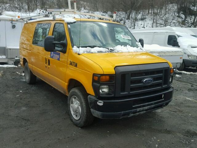 1FTNE1EL9CDB20683 - 2012 FORD ECONOLINE YELLOW photo 1