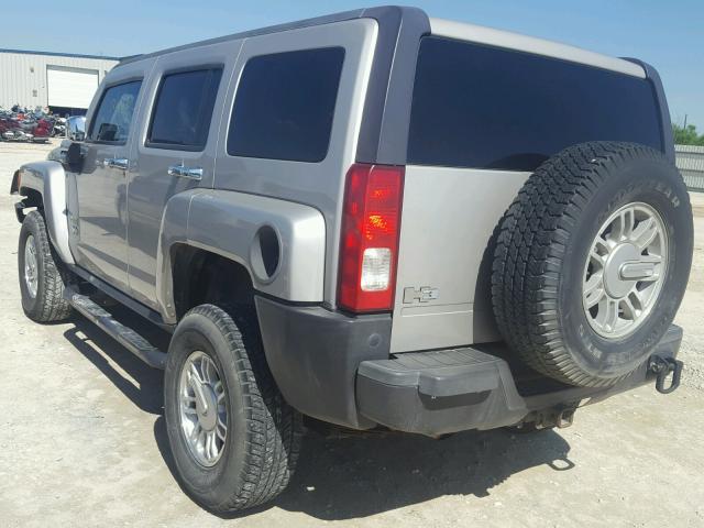 5GTDN136468332664 - 2006 HUMMER H3 TAN photo 3