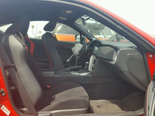 JF1ZNAA10G8703184 - 2016 TOYOTA SCION FR-S წითელი ფოტო 5