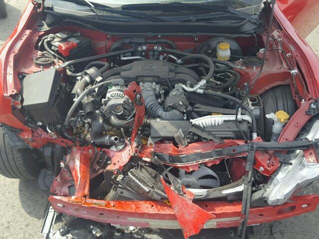 JF1ZNAA10G8703184 - 2016 TOYOTA SCION FR-S წითელი ფოტო 7