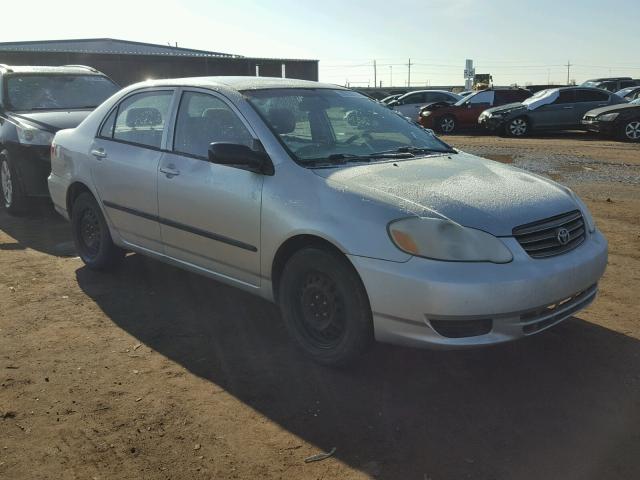 1NXBR32E74Z258552 - 2004 TOYOTA COROLLA CE SILVER photo 1