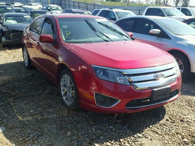 3FAHP0JG3CR335015 - 2012 FORD FUSION SEL RED photo 1