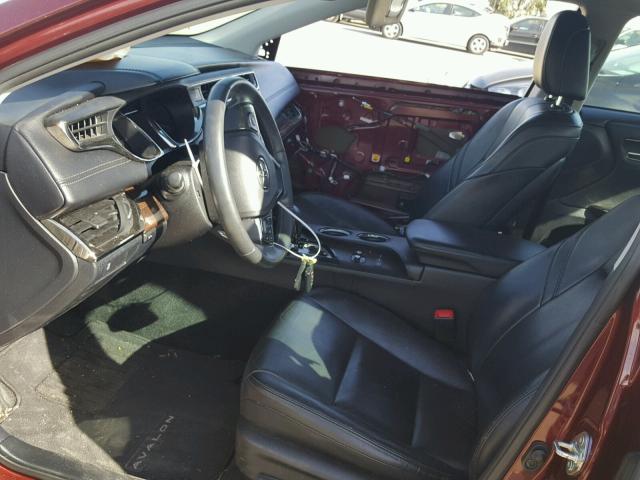 4T1BK1EB4EU092258 - 2014 TOYOTA AVALON BAS Kastanienbraun Foto 5