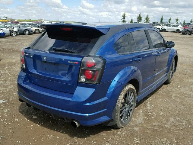 1B3HB68F69D244798 - 2009 DODGE CALIBER SR BLUE photo 4