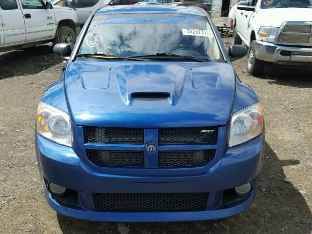 1B3HB68F69D244798 - 2009 DODGE CALIBER SR BLUE photo 9