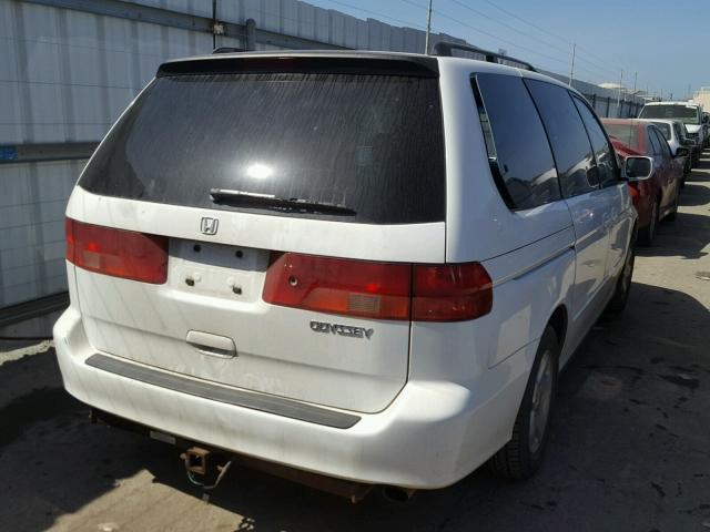 2HKRL1866YH608004 - 2000 HONDA ODYSSEY EX WHITE photo 4