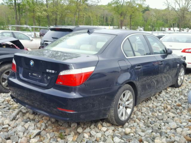 WBANV13589C153111 - 2009 BMW 528 XI BLACK photo 4