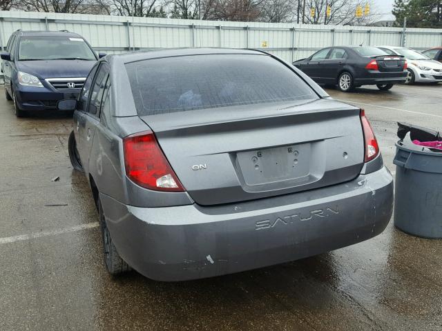 1G8AJ52F45Z134264 - 2005 SATURN ION LEVEL GRAY photo 3
