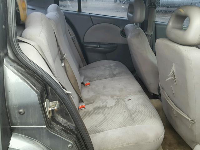 1G8AJ52F45Z134264 - 2005 SATURN ION LEVEL GRAY photo 6