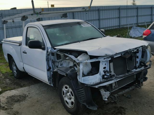 5TFNX4CN7BX002774 - 2011 TOYOTA TACOMA WHITE photo 1