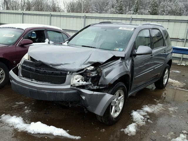 2CNDL73F866159250 - 2006 CHEVROLET EQUINOX LT GRAY photo 2