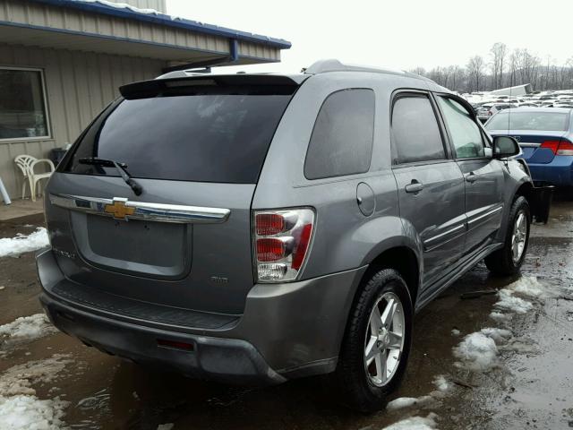 2CNDL73F866159250 - 2006 CHEVROLET EQUINOX LT GRAY photo 4