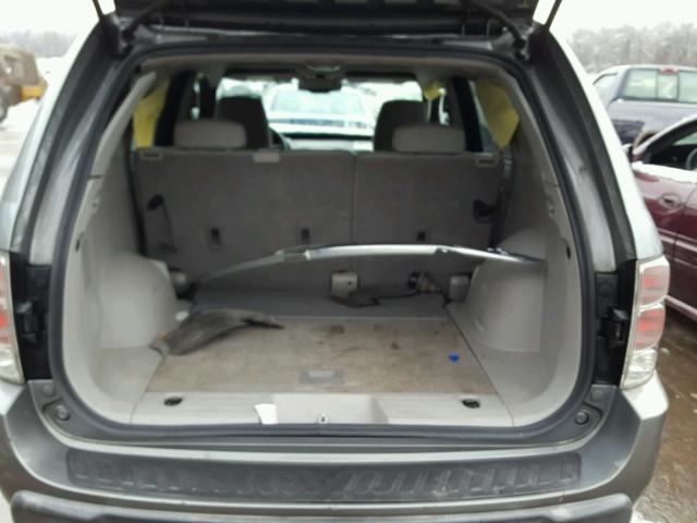 2CNDL73F866159250 - 2006 CHEVROLET EQUINOX LT GRAY photo 9