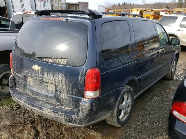 1GNDV23L95D215422 - 2005 CHEVROLET UPLANDER L 蓝色 照片 4