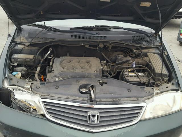 2HKRL1853YH575390 - 2000 HONDA ODYSSEY LX GREEN photo 7