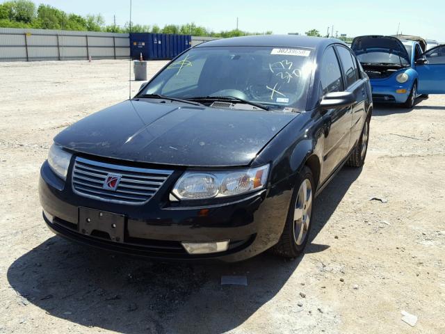 1G8AL58F87Z175310 - 2007 SATURN ION LEVEL შავი ფოტო 2