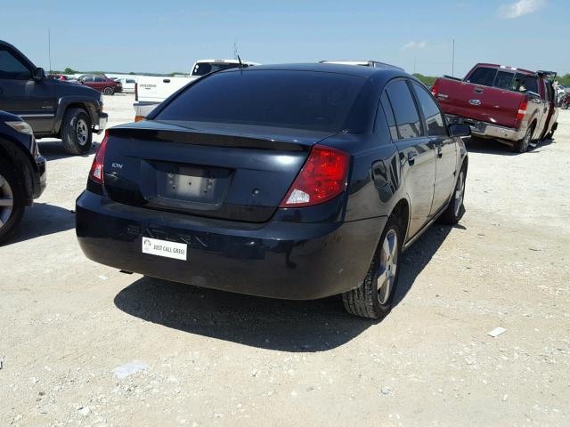 1G8AL58F87Z175310 - 2007 SATURN ION LEVEL შავი ფოტო 4