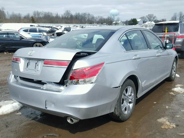 1HGCP2F45CA092706 - 2012 HONDA ACCORD LXP SILVER photo 4