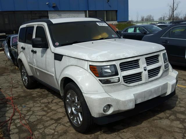 1D4PU4GKXBW554702 - 2011 DODGE NITRO HEAT WHITE photo 1