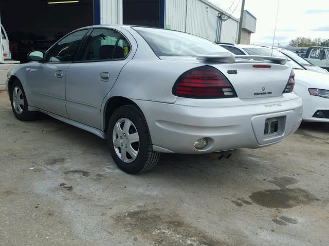 1G2NE52E55M120037 - 2005 PONTIAC GRAND AM S Արծաթագույն լուսանկար 3