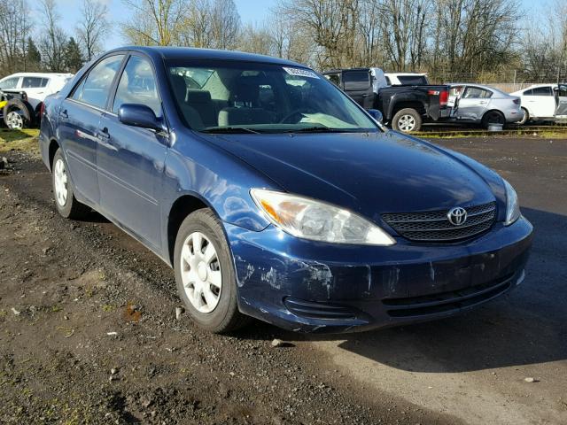 4T1BE32K83U182727 - 2003 TOYOTA CAMRY LE BLUE photo 1