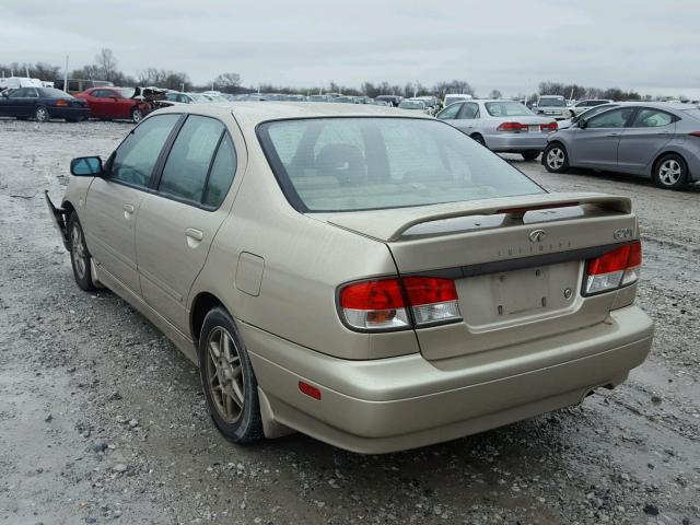 JNKCP11A31T406956 - 2001 INFINITI G20 GOLD photo 3