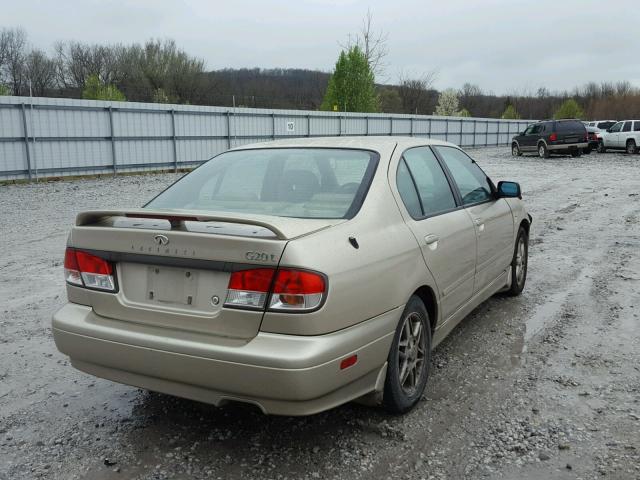 JNKCP11A31T406956 - 2001 INFINITI G20 GOLD photo 4