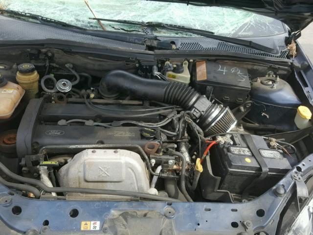 3FAFP37342R223156 - 2002 FORD FOCUS ZX5 BLUE photo 7