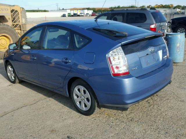 JTDKB20U163169534 - 2006 TOYOTA PRIUS BLUE photo 3