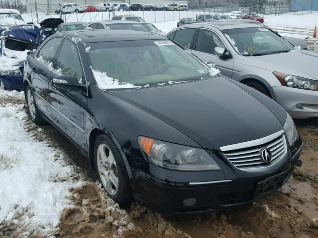 JH4KB16566C010601 - 2006 ACURA RL შავი ფოტო 1