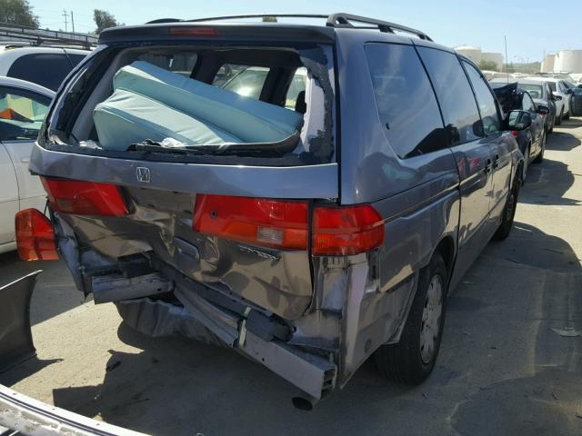 2HKRL1857XH535649 - 1999 HONDA ODYSSEY LX GRAY photo 4