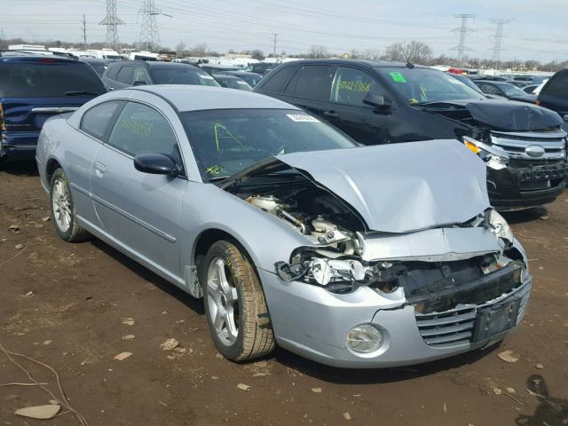 4C3AG52H24E153183 - 2004 CHRYSLER SEBRING LI SILVER photo 1