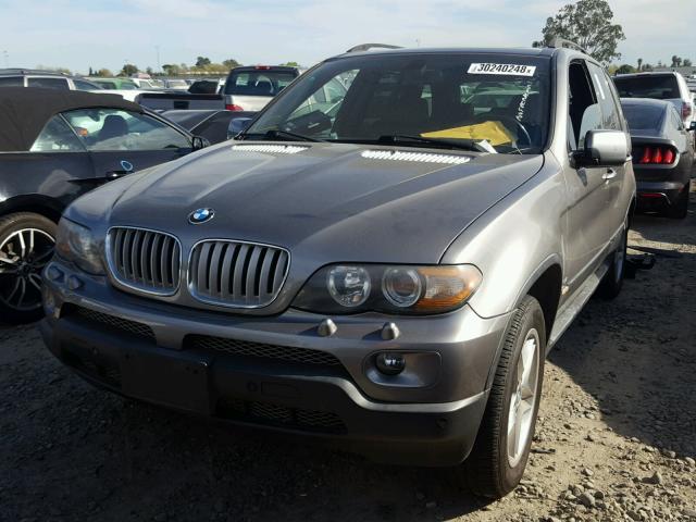 5UXFB53515LV16218 - 2005 BMW X5 4.4I CHARCOAL photo 2