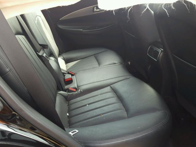 JNKAJ09E38M304328 - 2008 INFINITI EX35 BASE BLACK photo 6