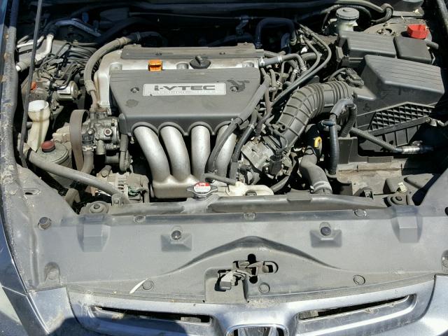 1HGCM56364A163060 - 2004 HONDA ACCORD LX GRAY photo 7