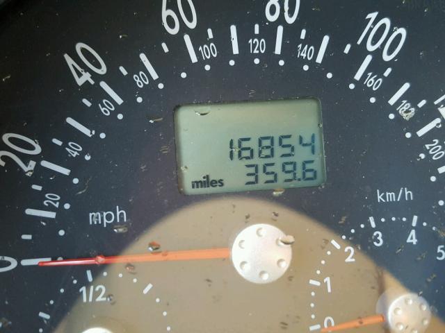 3VWCA21CXXM442027 - 1999 VOLKSWAGEN NEW BEETLE 黑色 照片 8