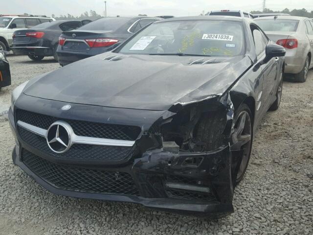 WDDJK7DA6EF025750 - 2014 MERCEDES-BENZ SL 550 BLACK photo 2