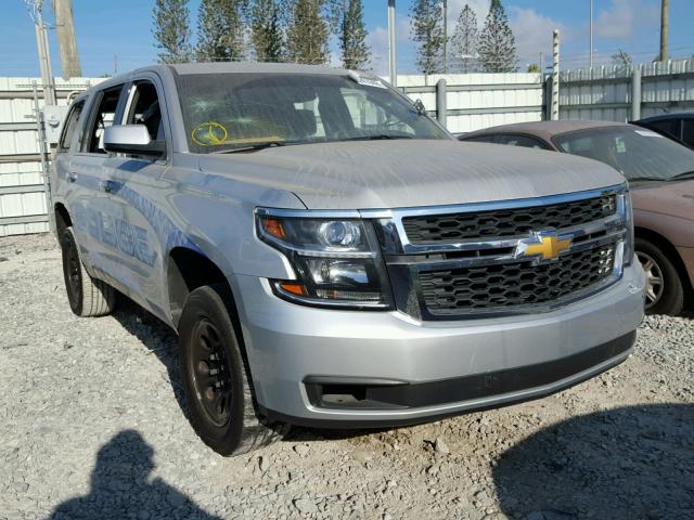 1GNLCDECXHR211283 - 2017 CHEVROLET TAHOE POLI SILVER photo 1