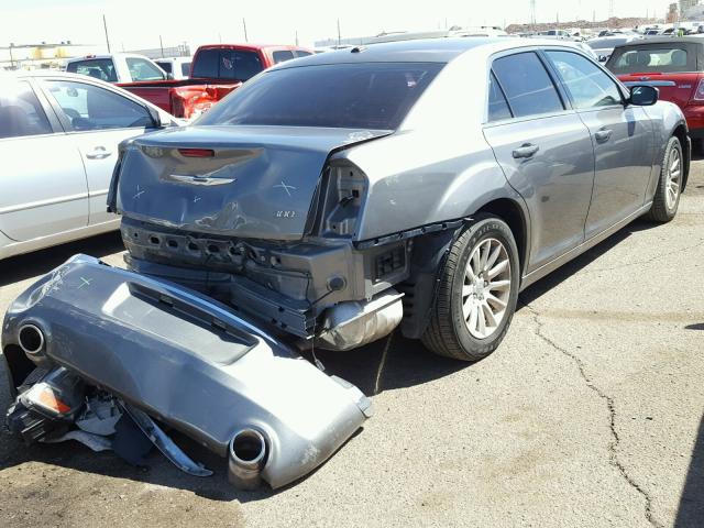 2C3CCAAG7CH114314 - 2012 CHRYSLER 300 GRAY photo 4