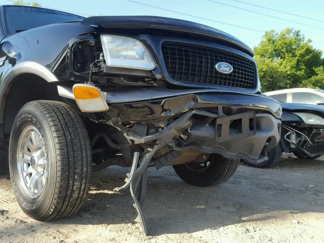 1FMPU16L32LA11050 - 2002 FORD EXPEDITION BLACK photo 9