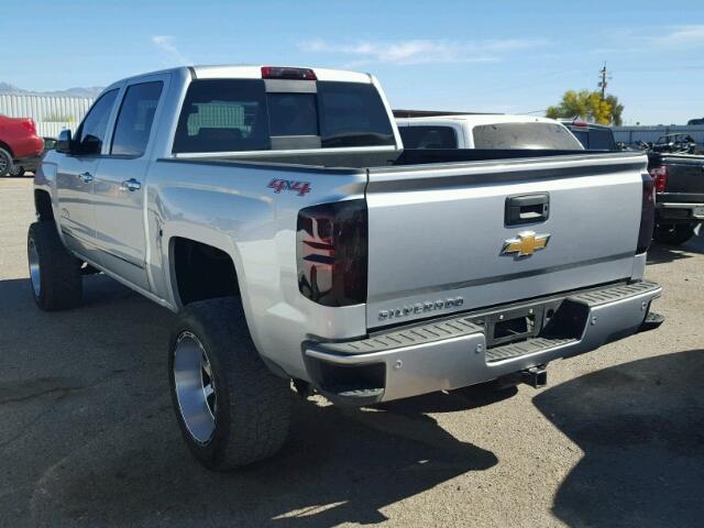 3GCUKTECXEG393265 - 2014 CHEVROLET SILVERADO SILVER photo 3