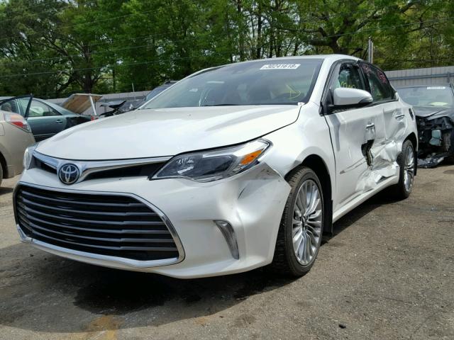 4T1BK1EB8GU212601 - 2016 TOYOTA AVALON XLE WHITE photo 2