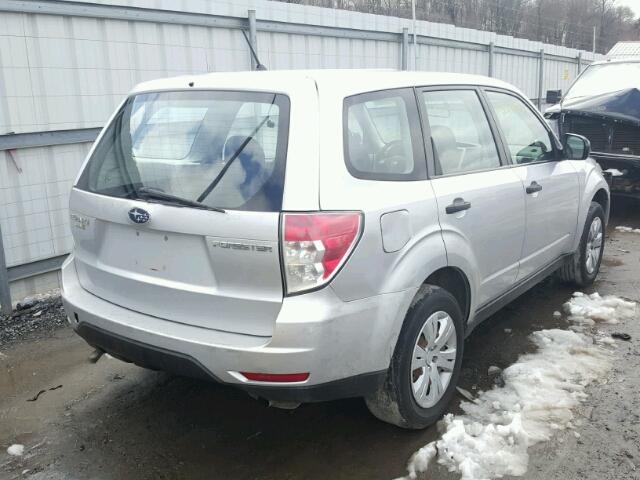 JF2SH61669H772672 - 2009 SUBARU FORESTER 2 SILVER photo 4