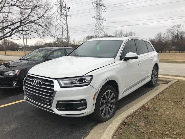 WA1LAAF76HD017775 - 2017 AUDI Q7 PREMIUM WHITE photo 2