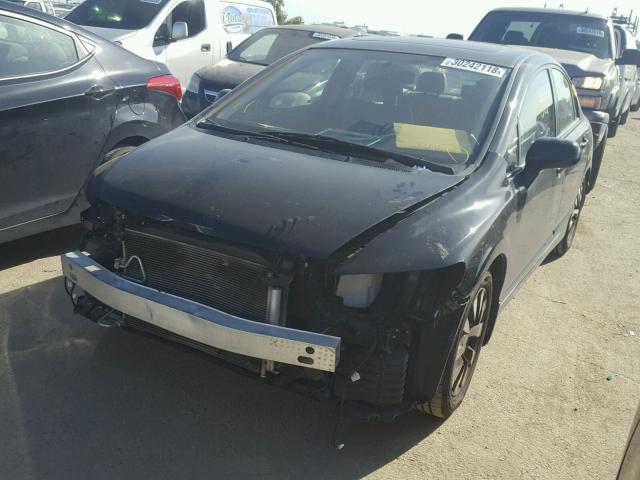 2HGFA1F90BH534974 - 2011 HONDA CIVIC EXL BLACK photo 2