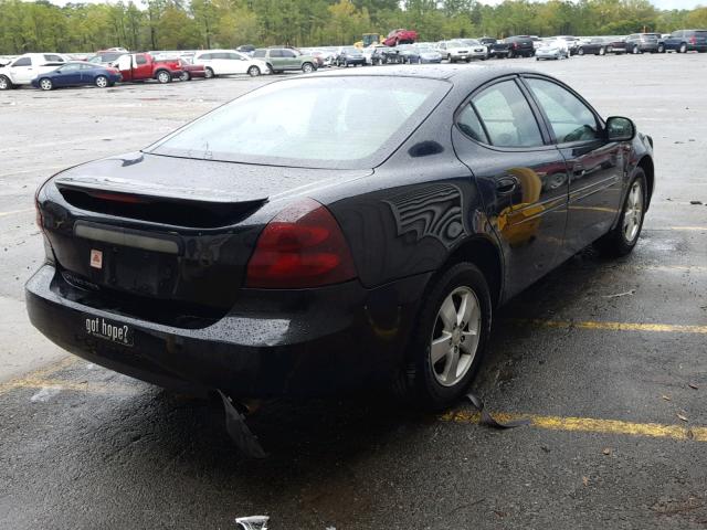 2G2WP552171118431 - 2007 PONTIAC GRAND PRIX BLACK photo 4