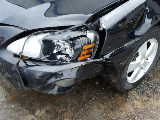 2G2WP552171118431 - 2007 PONTIAC GRAND PRIX BLACK photo 9