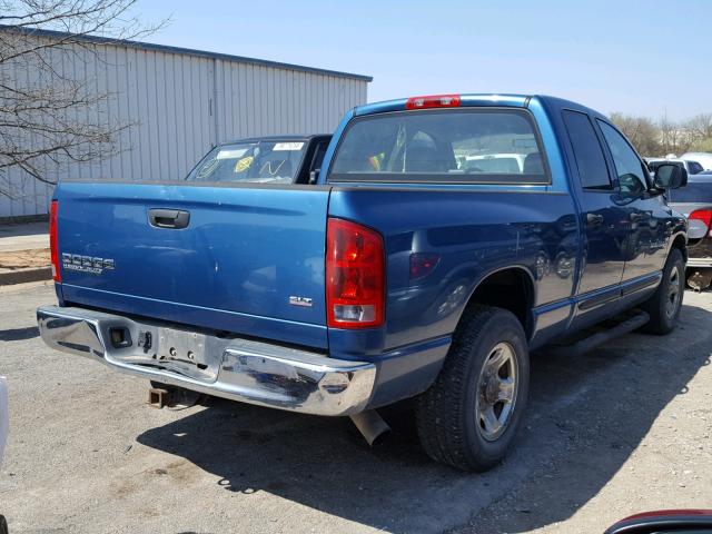 3D7LA38C53G859066 - 2003 DODGE RAM 3500 S BLUE photo 4