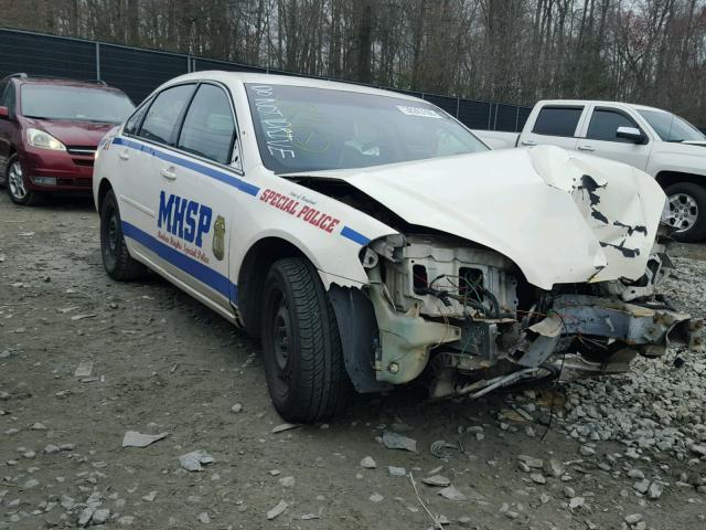 2G1WS551269394840 - 2006 CHEVROLET IMPALA POL WHITE photo 1