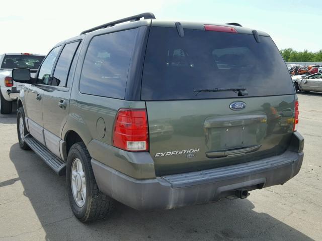 1FMPU15585LA33701 - 2005 FORD EXPEDITION GREEN photo 3